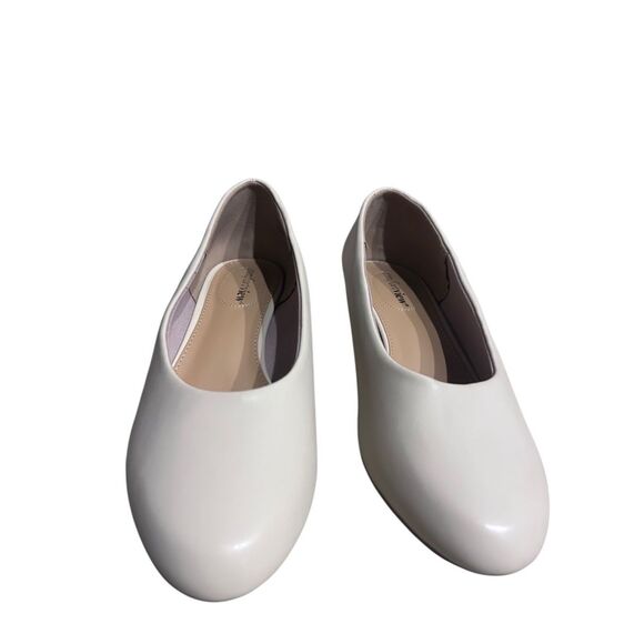 Comfortview Women's Size 10 WW The Vida Slip On Pump in Bone Color - Picture 7 of 10